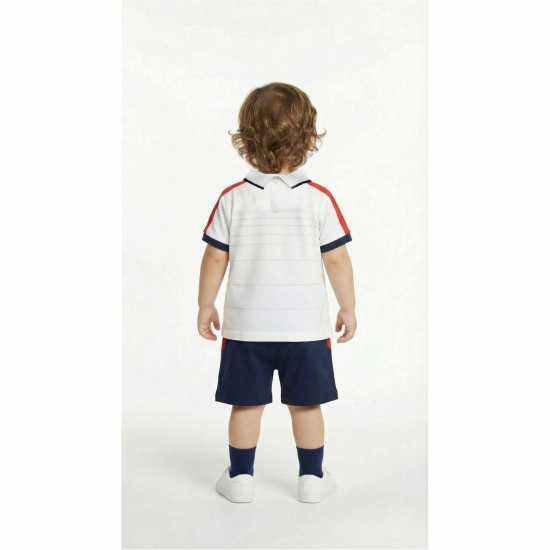 England 2004 Retro Home Tee & Short  
