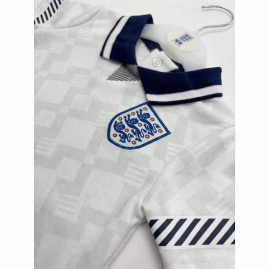 England 1990 Retro Home Tee & Short  
