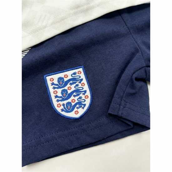 England 1990 Retro Home Tee & Short  