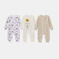 Character 3Pk Sleepsuit Baby  