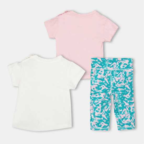 Reebok Top And Legging Set  Детски клинове