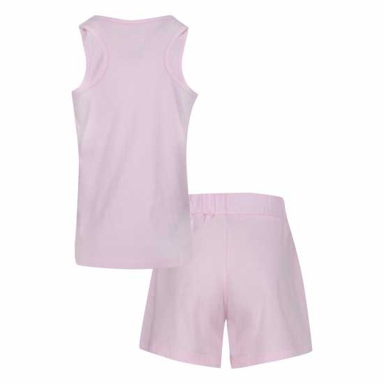 Nike Short Set Pink Foam Бебешки дрехи