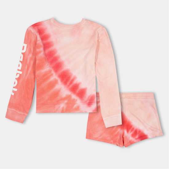 Reebok Tie Dye Top And Shorts Set  
