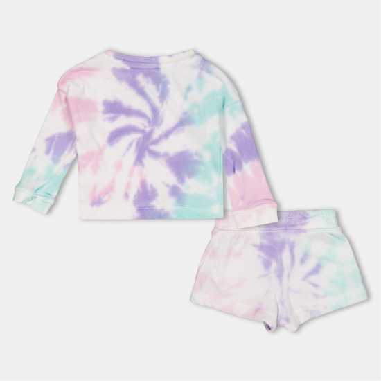 Reebok Tie Dye Top And Shorts Set Reebok Tie Dye Top And Shorts Set