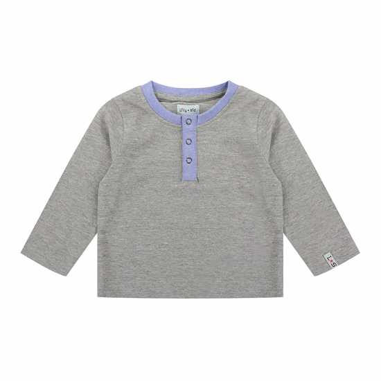 Lilly And Sid Placket Top Bb99  Детски тениски и фланелки