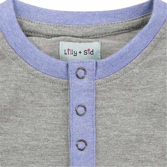 Lilly And Sid Placket Top Bb99  Детски тениски и фланелки