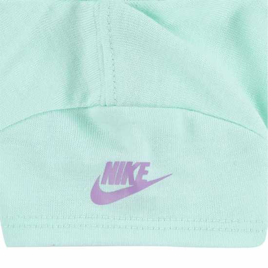 Nike Бебешки Комплект Момичета Ic T Shirt And Shorts Set Baby Girls Mint Foam Бебешки дрехи