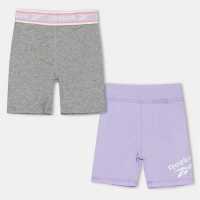 Детски къси панталони Reebok 2Pk Shorts Bb99 Reebok 2Pk Shorts Bb99 Детски къси панталони