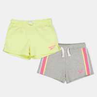 Детски къси панталони Reebok 2Pk Shorts Bb99 Reebok 2Pk Shorts Bb99 Детски къси панталони