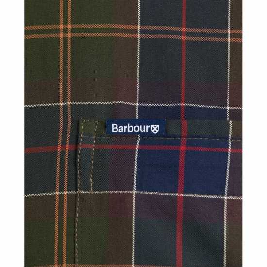 Barbour Тениска Wetheram Tailored Fit Shirt Tartan TN11 
