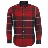 Barbour Dunoon Tailored Shirt Red 
