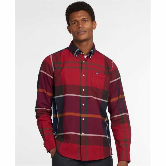Barbour Dunoon Tailored Shirt Red 