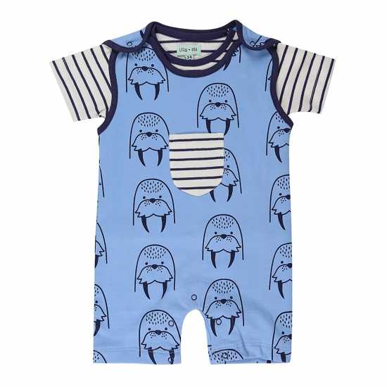 Walrus Top And Trouser Pyjama Set  