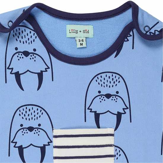 Walrus Top And Trouser Pyjama Set  
