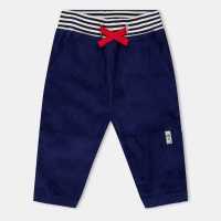 Elastic Waistband Corduroy Trousers  