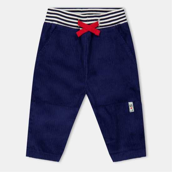 Elastic Waistband Corduroy Trousers Elastic Waistband Corduroy Trousers