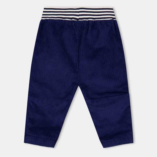Elastic Waistband Corduroy Trousers Elastic Waistband Corduroy Trousers