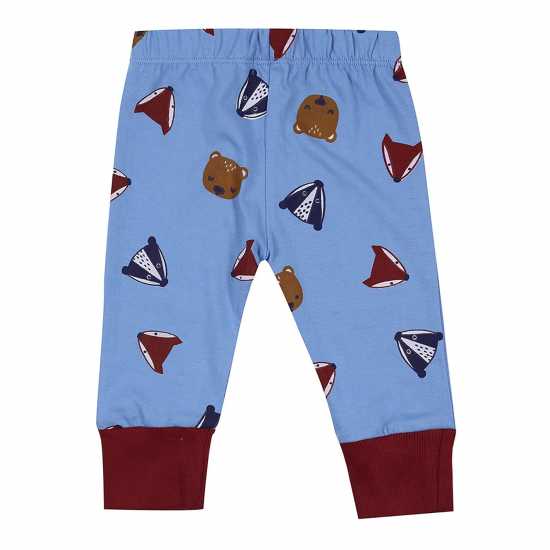 Lilly And Sid & Sid Multicoloured Sid And Stripe Print Leggings - 2 Pack  Бебешки дрехи