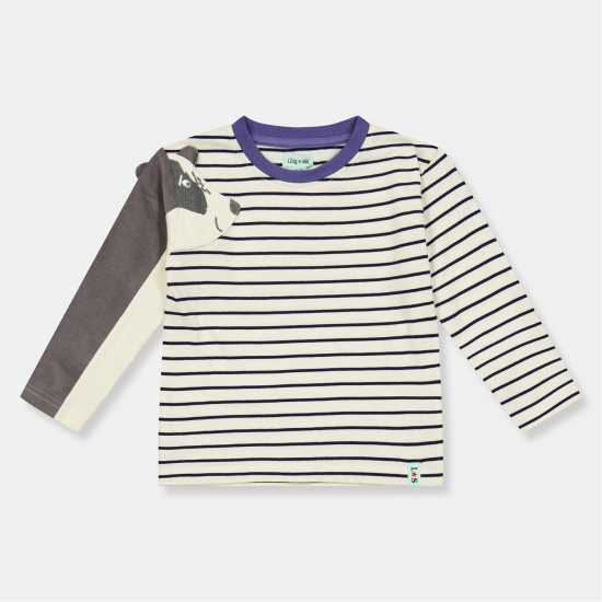 Lilly And Sid Bdgr Slv Top Bb99  Детски тениски и фланелки