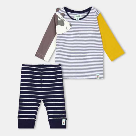 Lilly And Sid Bdgr Top Lgng St Bb99  Бебешки дрехи