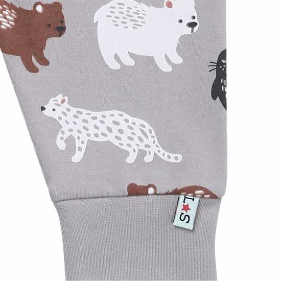 Lilly And Sid Lilly & Sid Multicoloured Mixed Animal Print Joggers  