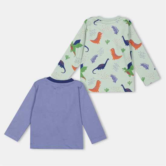 Lilly And Sid Dino Pkt Top 2Pk Bb99  Детски тениски и фланелки