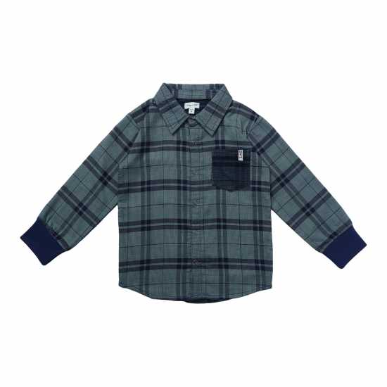 Lilly and Sid Long-Sleeve Patterned Shirt  