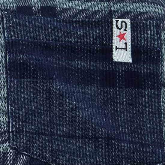 Lilly and Sid Long-Sleeve Patterned Shirt  