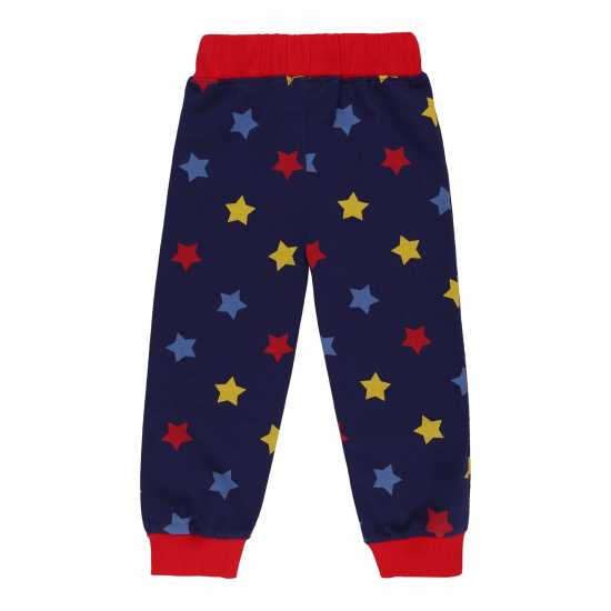 Lilly And Sid Las Stars Closed Hem Fleece Joggers Lilly And Sid Las Stars Closed Hem Fleece Joggers