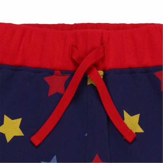 Lilly And Sid Las Stars Closed Hem Fleece Joggers Lilly And Sid Las Stars Closed Hem Fleece Joggers