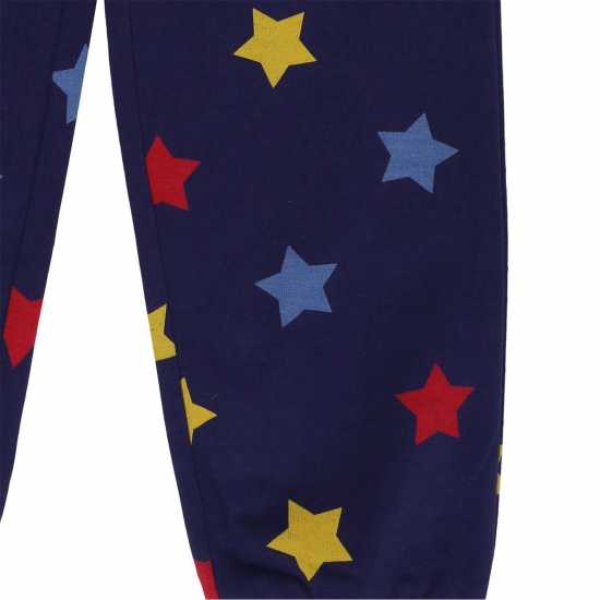 Lilly And Sid Las Stars Closed Hem Fleece Joggers Lilly And Sid Las Stars Closed Hem Fleece Joggers