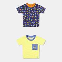 Lilly And Sid Bugs Str Tee 2Pk Bb99  Детски тениски и фланелки
