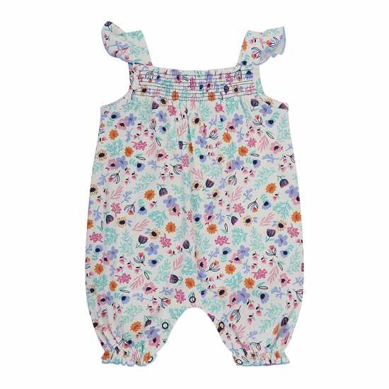 Детски къси панталони Lilly And Sid Ditsy Romper Bb99 Lilly And Sid Ditsy Romper Bb99 Детски къси панталони