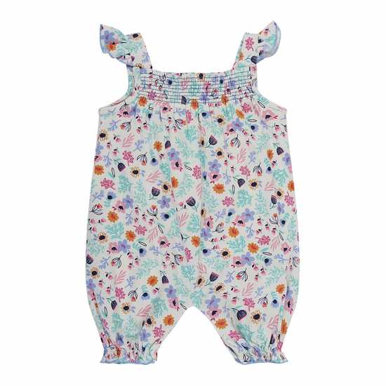 Детски къси панталони Lilly And Sid Ditsy Romper Bb99 Lilly And Sid Ditsy Romper Bb99 Детски къси панталони