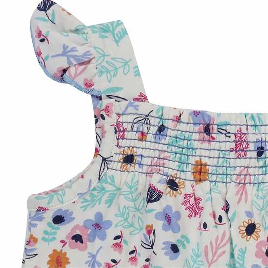 Детски къси панталони Lilly And Sid Ditsy Romper Bb99 Lilly And Sid Ditsy Romper Bb99 Детски къси панталони