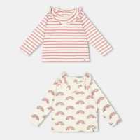 Lilly And Sid Rnbow Str Tp 2Pk Bb99  Детски тениски и фланелки