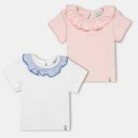 Lilly And Sid Plain Tee 2Pk Bb99  Детски тениски и фланелки