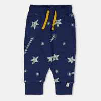 Lilly And Sid Stars Closed Hem Fleece Joggers  