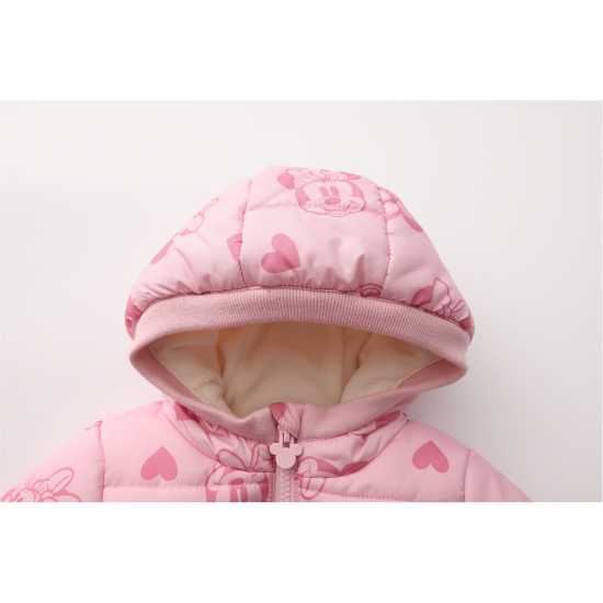 Character Babys Disney Short Puffer Jacket Minnie Mouse 