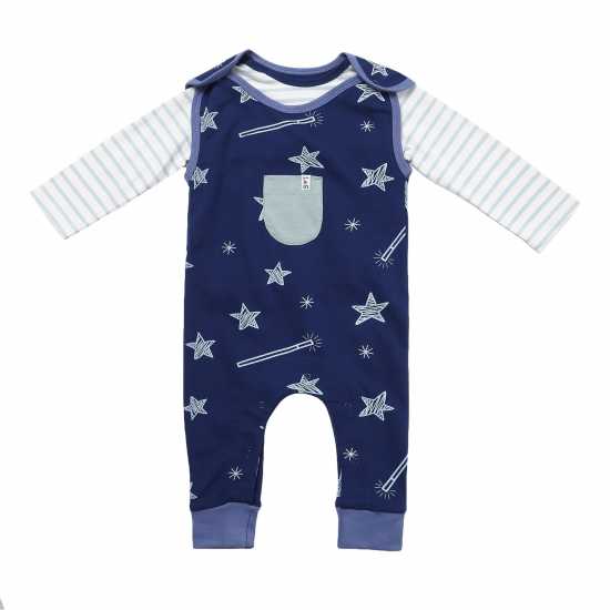 Stars Top And Trouser Pyjama Set  