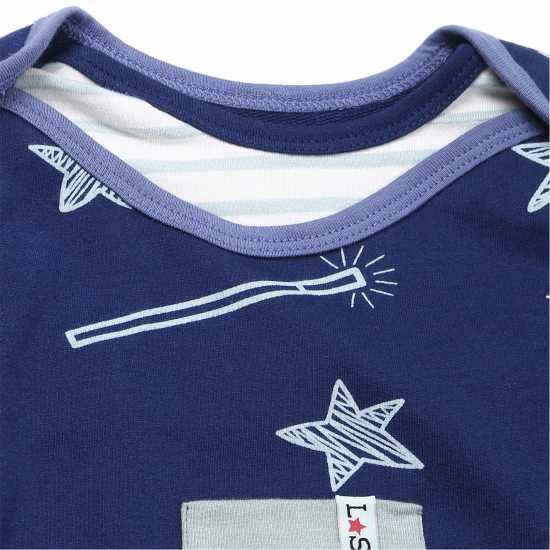 Stars Top And Trouser Pyjama Set  