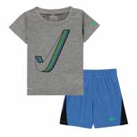 Nike Тениска Drop T Shirt And Short Set  Бебешки дрехи