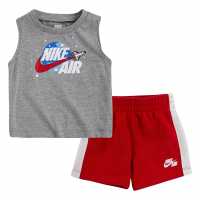 Nike Air Tank Top Shorts Set University Red Бебешки дрехи