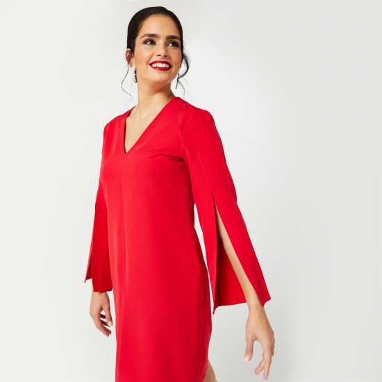 Дамски поли и рокли Biba Split Sleeve Dress Biba Split Sleeve Dress Дамски поли и рокли