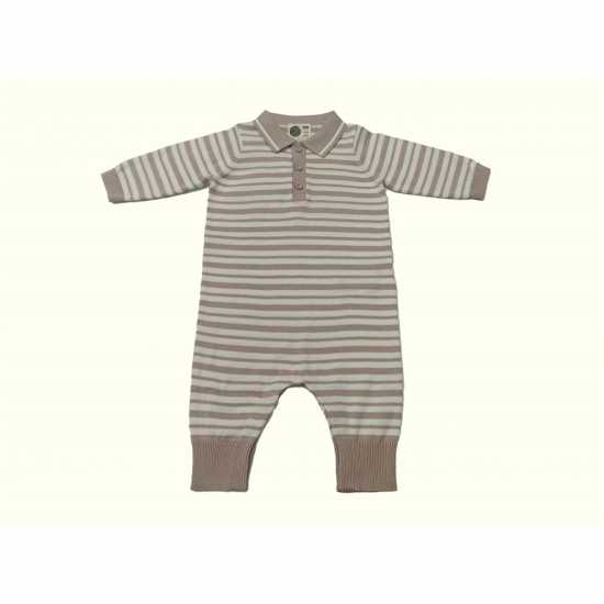 Pretty Green Pg Strp Romper Bb62 Humus 