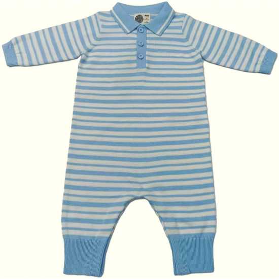 Pretty Green Pg Strp Romper Bb62 Frozen Fjord 