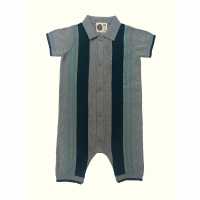 Pretty Green Pg Strp Romper Bb62  