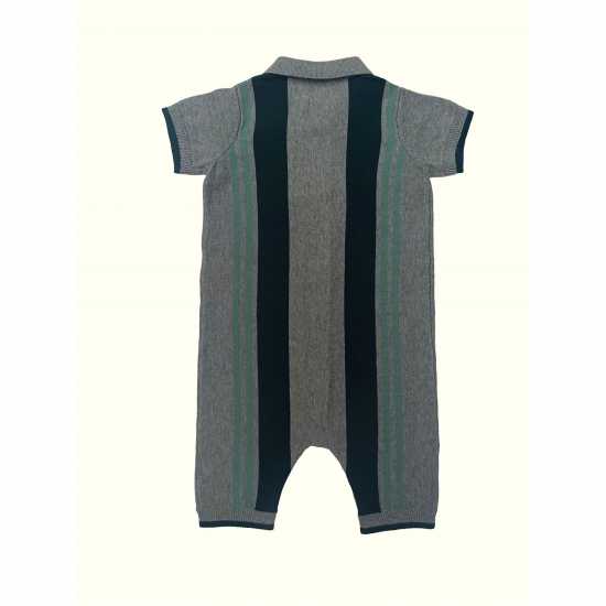 Pretty Green Pg Strp Romper Bb62  