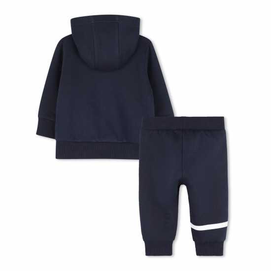Hugo Boss Boss Kids' Fleece Tracksuit Navy Hugo Boss Boss Kids' Fleece Tracksuit Navy