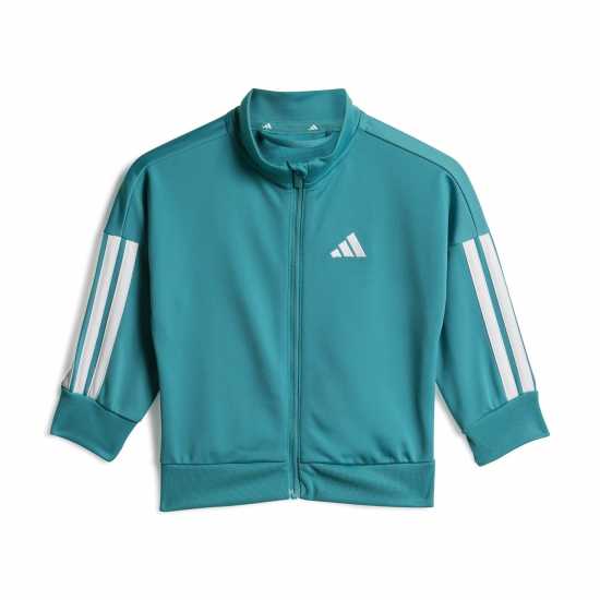 Adidas Екип Невръстни Деца 3-Stripe Essentials Climacool Track Suit Infants Синьо-бяло 